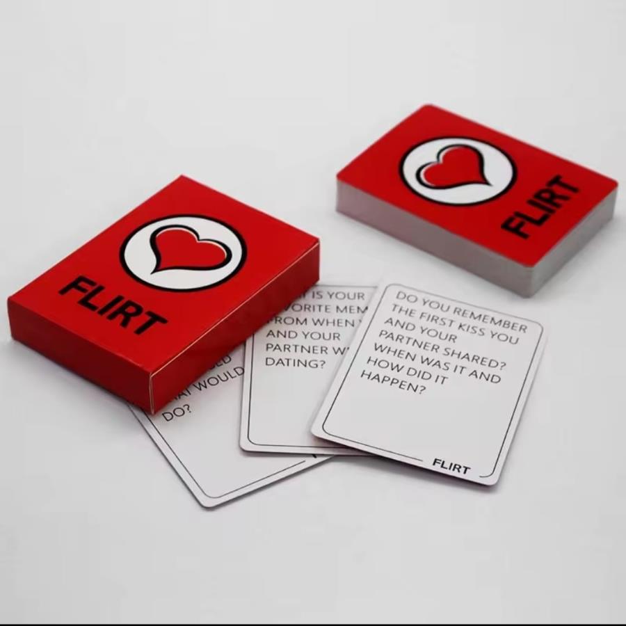 Talk, Flirt y Dare Juego de Cartas